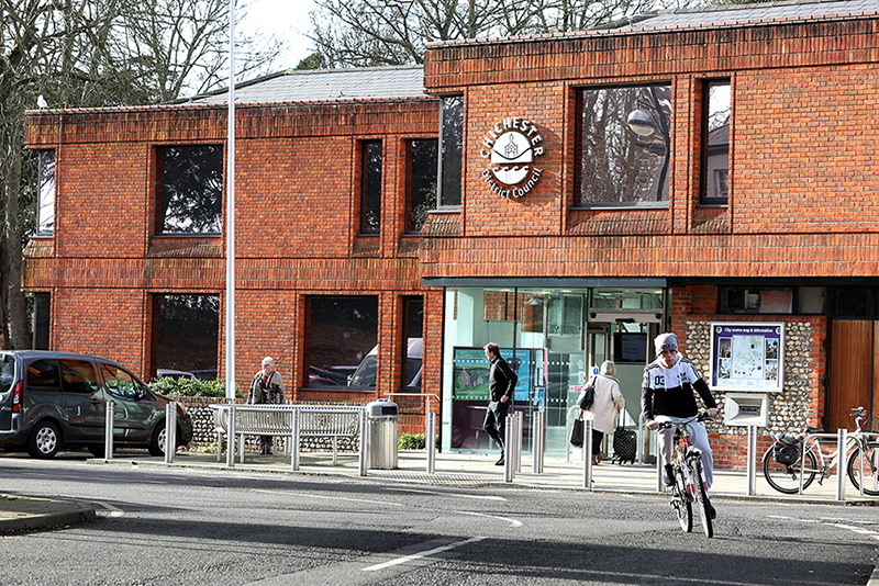 East Pallant House, the new location for court hearings in Chichester when the current building closes (it remains open for now)