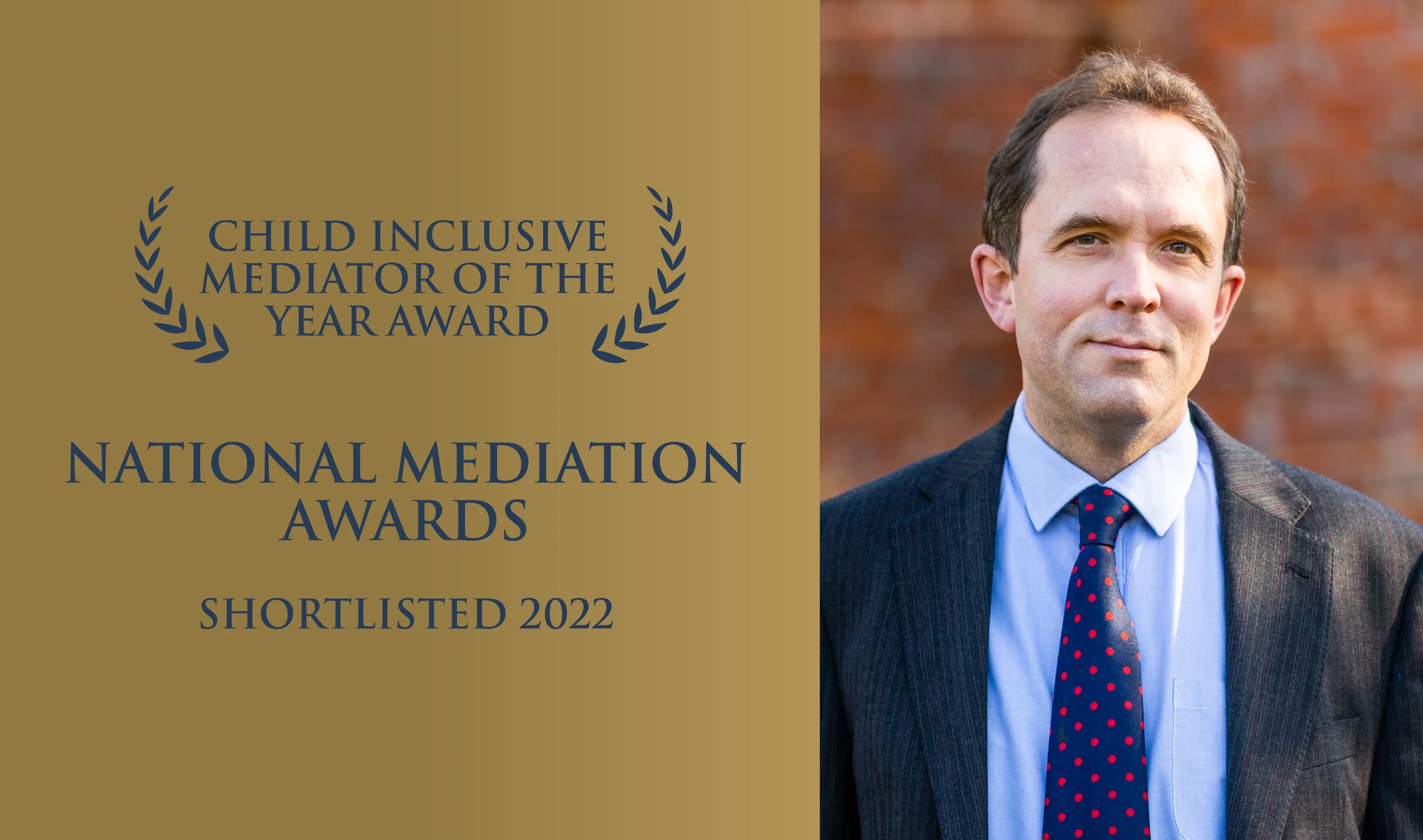 Edward Cooke shortlisted for Child Inclusive Mediator of the Year Award 2022
