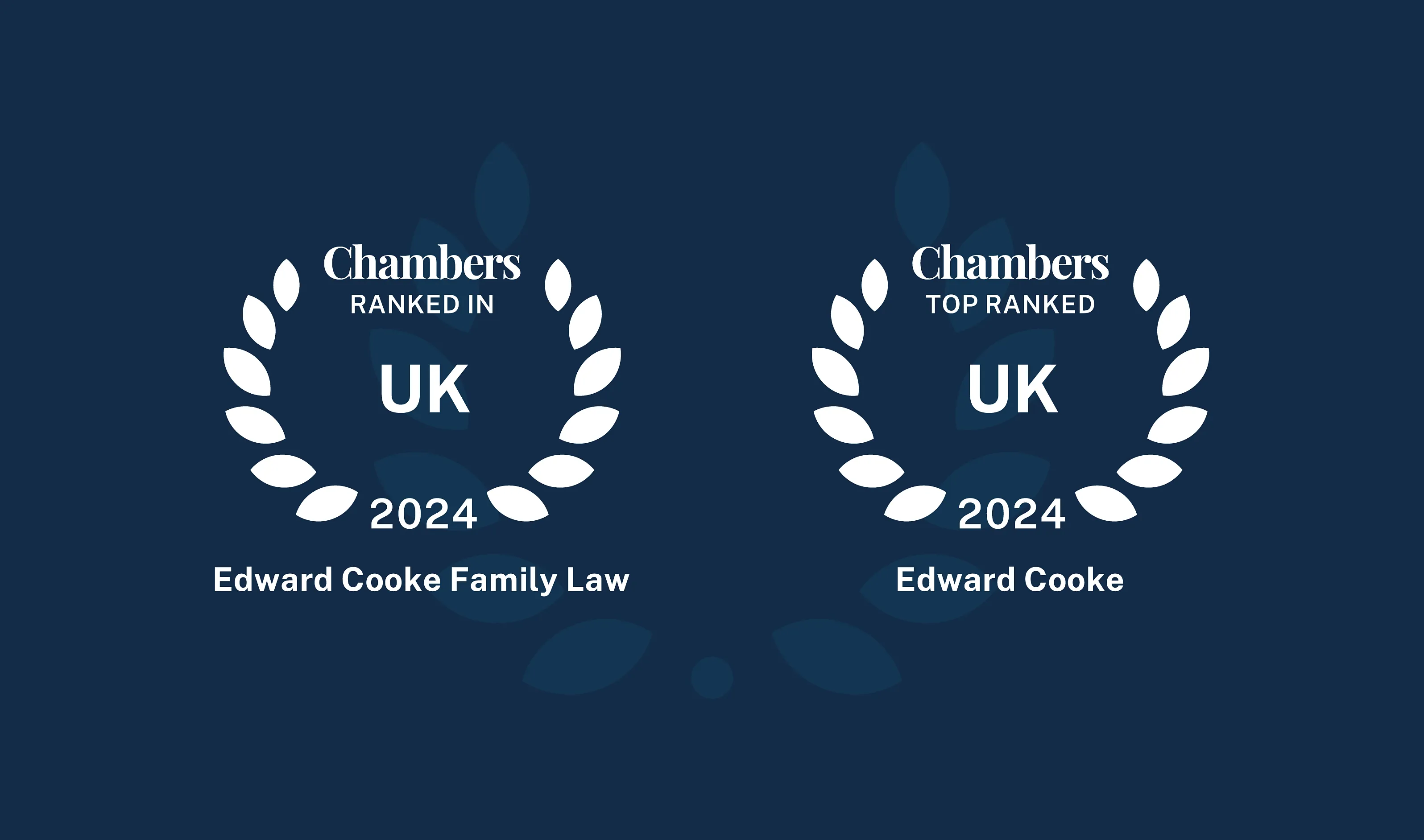 Edward Cooke and Edward Cooke Family Law Ranked in Chambers & Partners 2024
