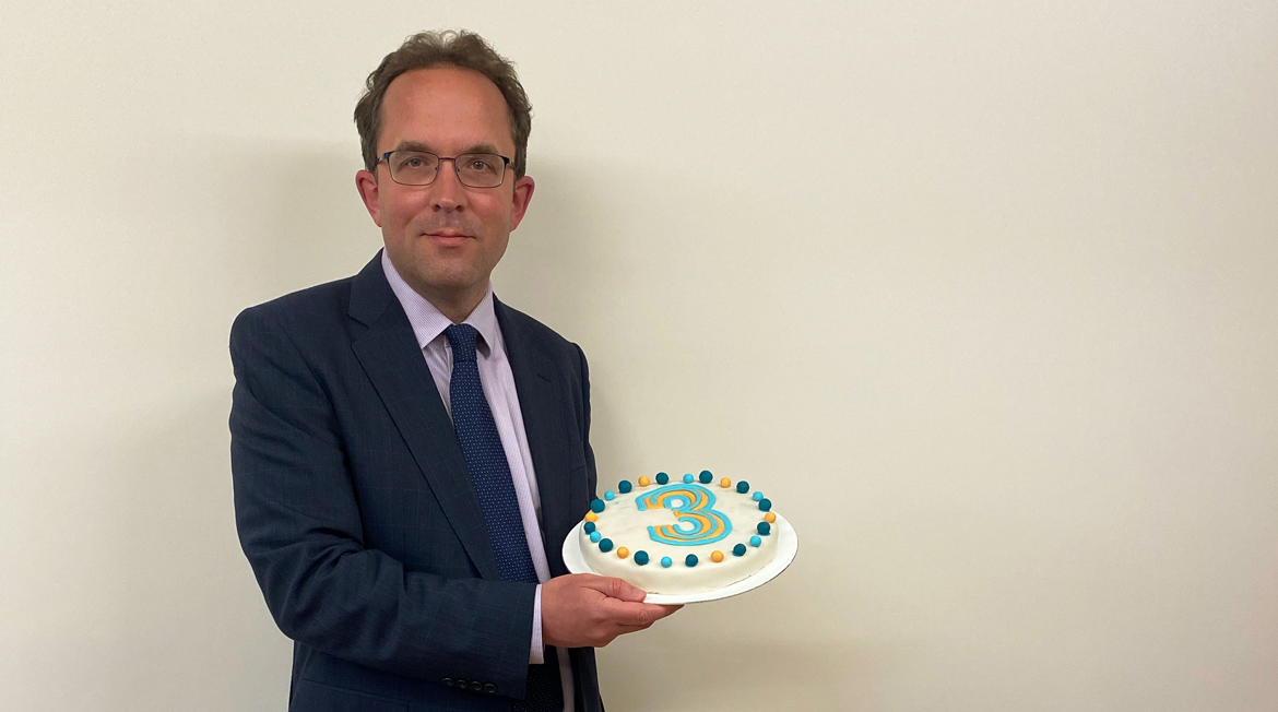 Edward Cooke Family Law celebrates its third birthday