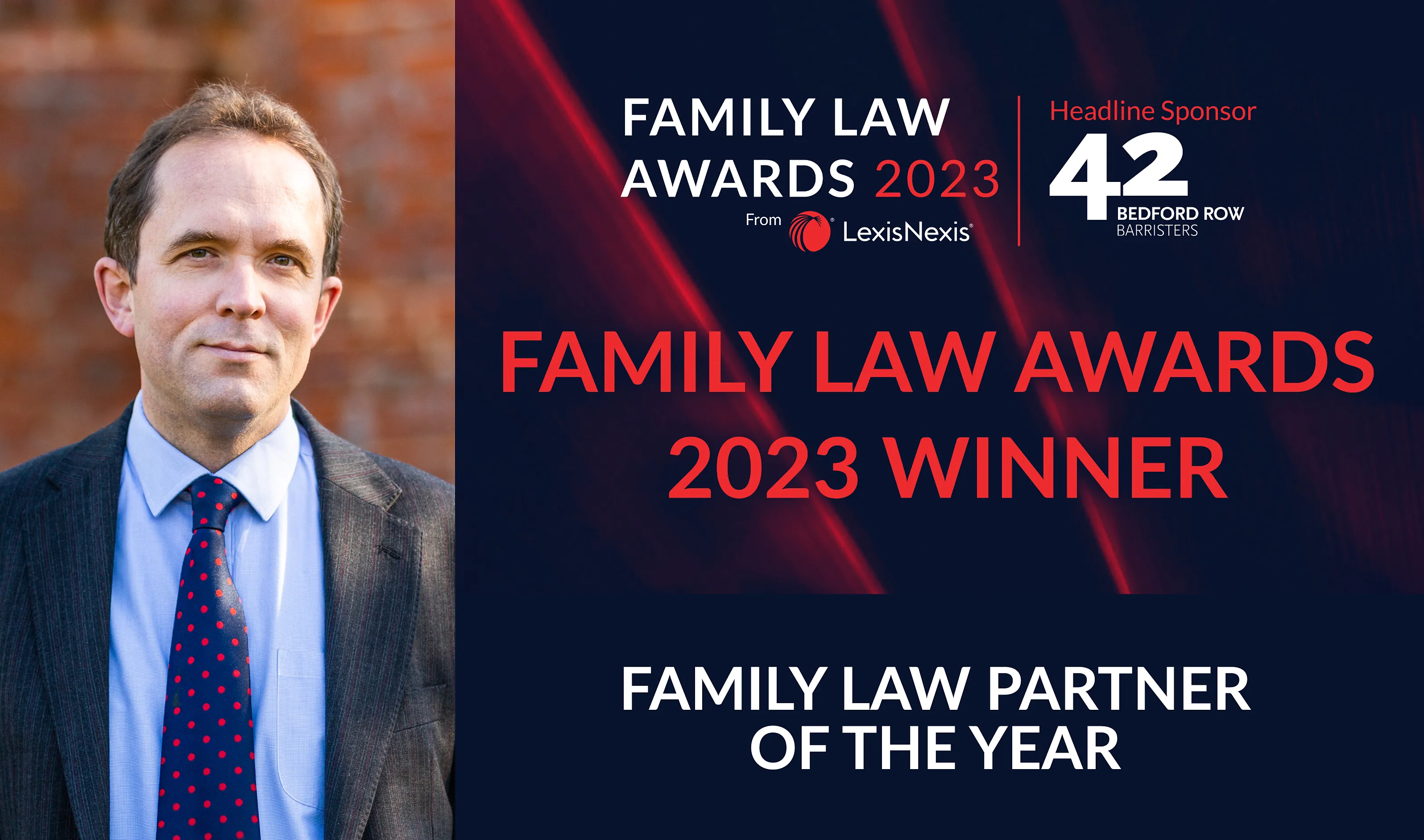 Edward Cooke wins Family Partner of the Year Award