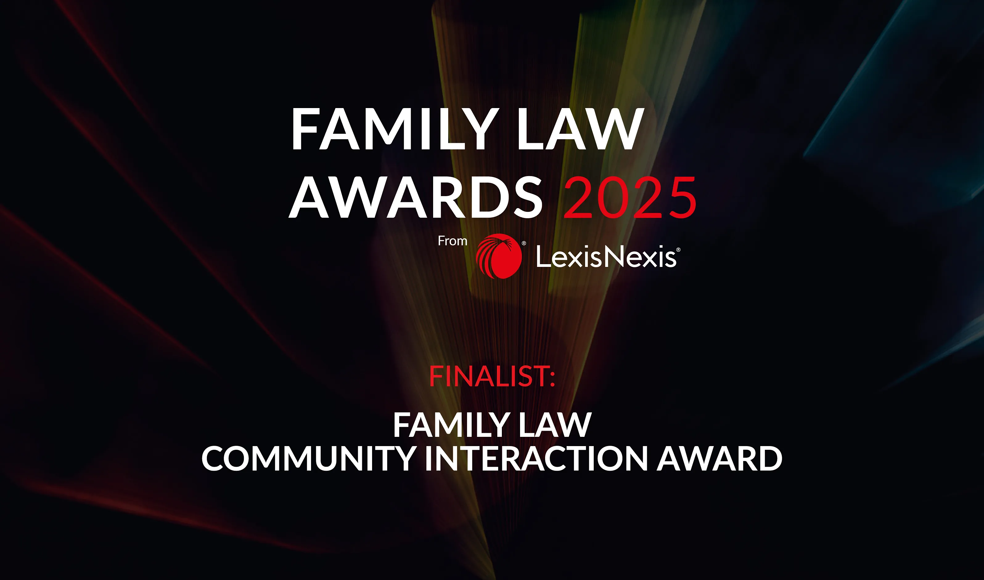 Edward Cooke Family Law: Shortlisted for Family Law Community Interaction Award 2025