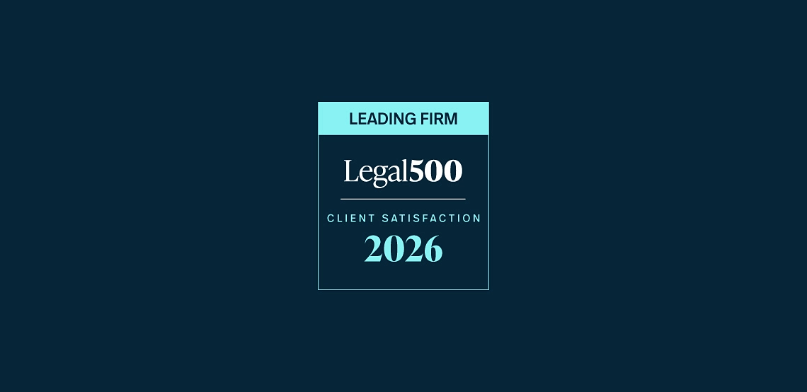 Edward Cooke Family Law recognised for Client Satisfaction by Legal 500 2026
