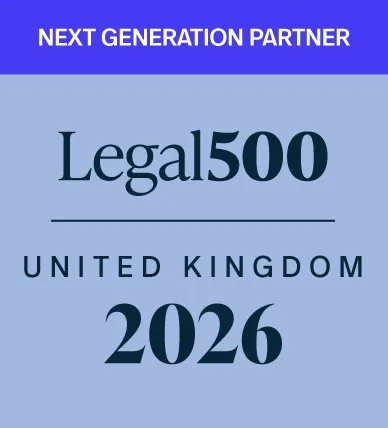 Legal 500 - Next Generation Partner