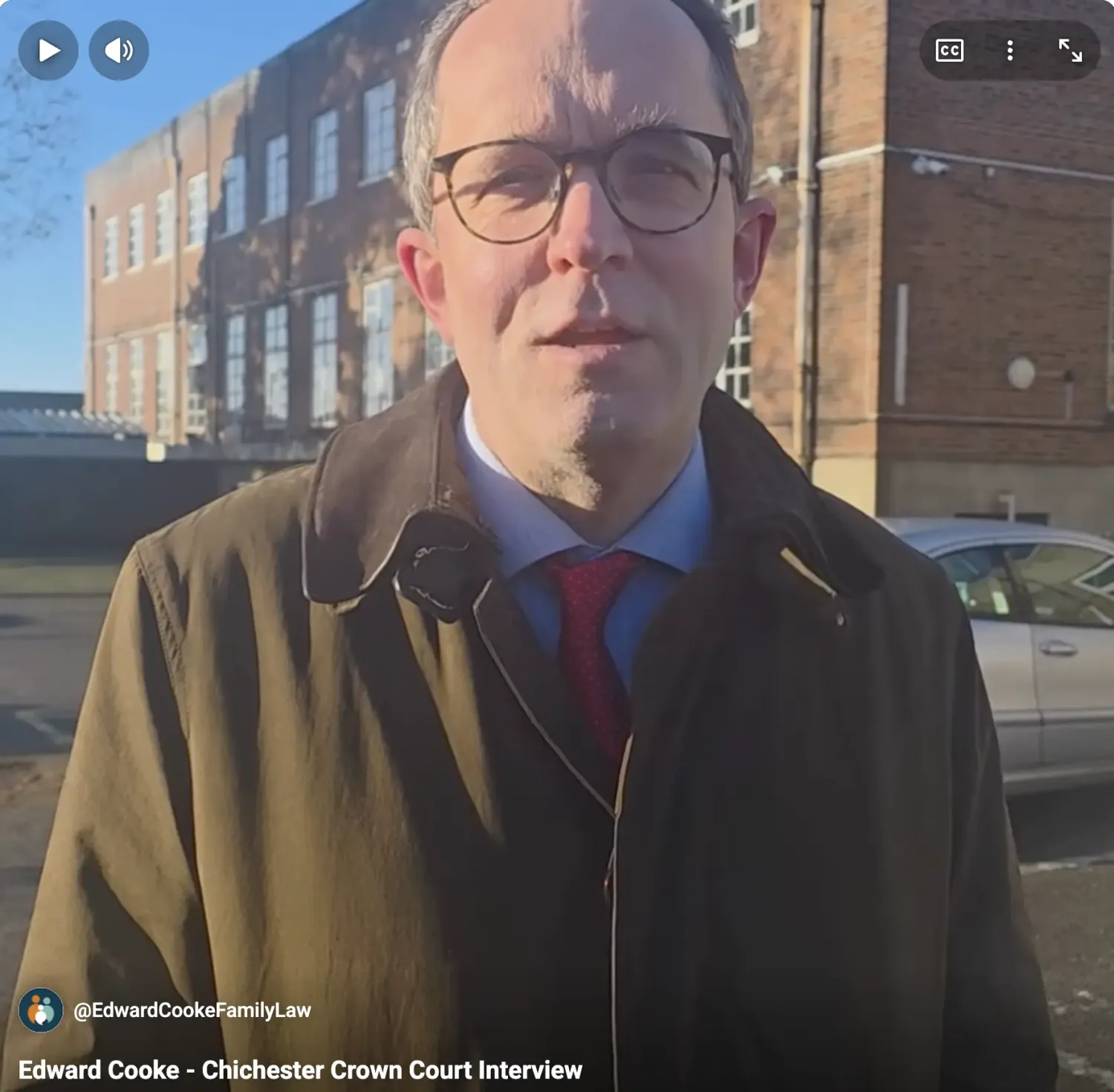 Edward Cooke - Chichester Crown Court Interview