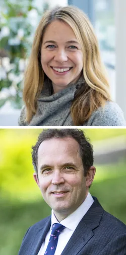 Angharad Rudkin and Edward Cooke
