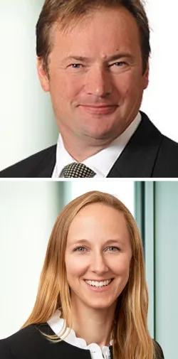 Christopher Wagstaffe KC and Charlotte Trace