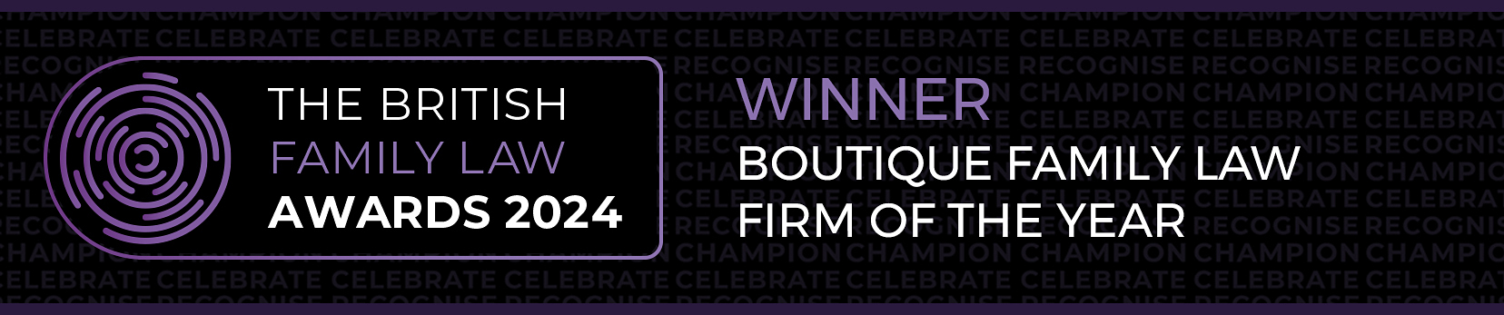 Winner - Boutique Family Law Firm of the Year